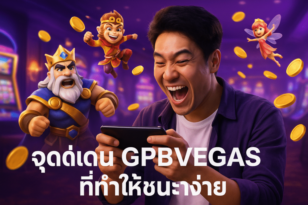 จุดเด่น GPBVEGAS ที่ทำให้ชนะง่าย