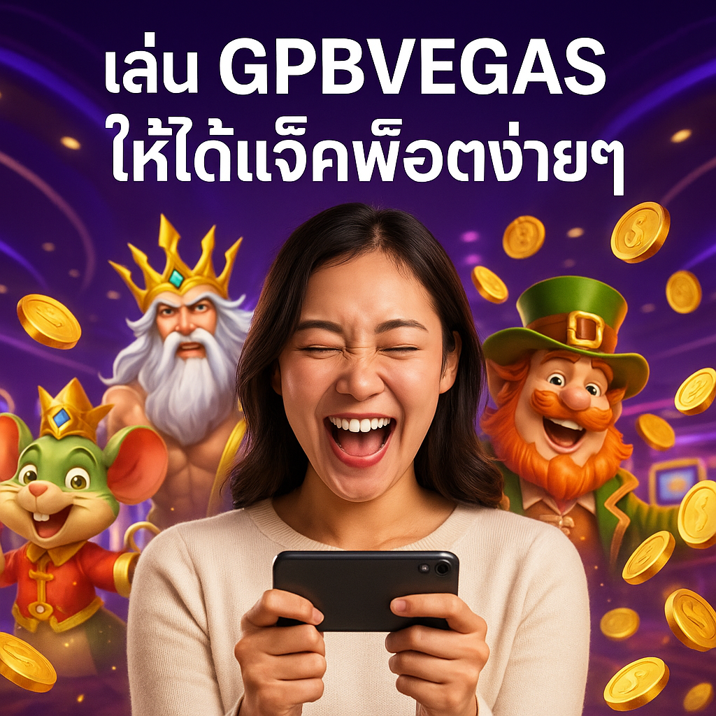 เล่น GPBVEGAS ให้ได้แจ็คพ็อตง่ายๆ