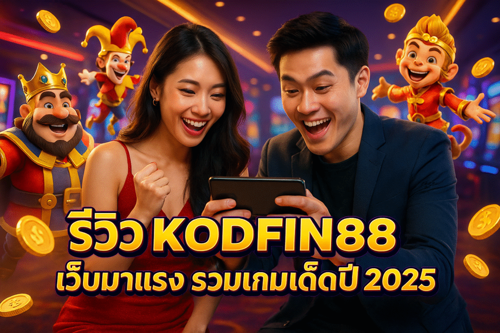 รีวิว KODFIN88 เว็บมาแรง รวมเกมเด็ดปี 2025