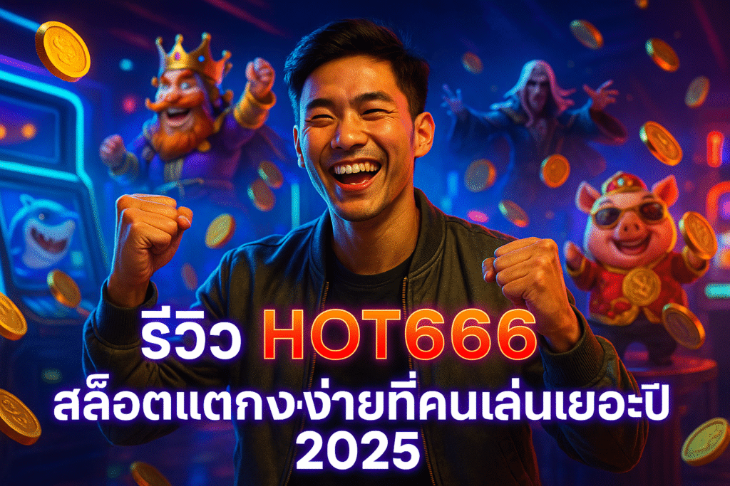 รีวิว HOT666 สล็อตแตกง่ายที่คนเล่นเยอะปี 2025
