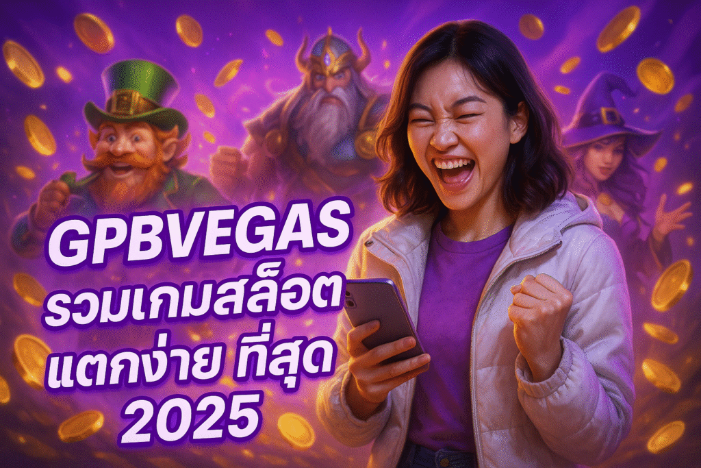 GPBVEGAS รวมเกมสล็อตแตกง่ายที่สุด 2025